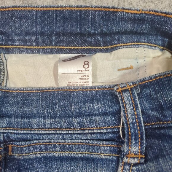 Vintage Y2K Old Navy "The Dreamer" Boot Cut Jeans Size 8 Regular Stretch - Picture 4 of 6